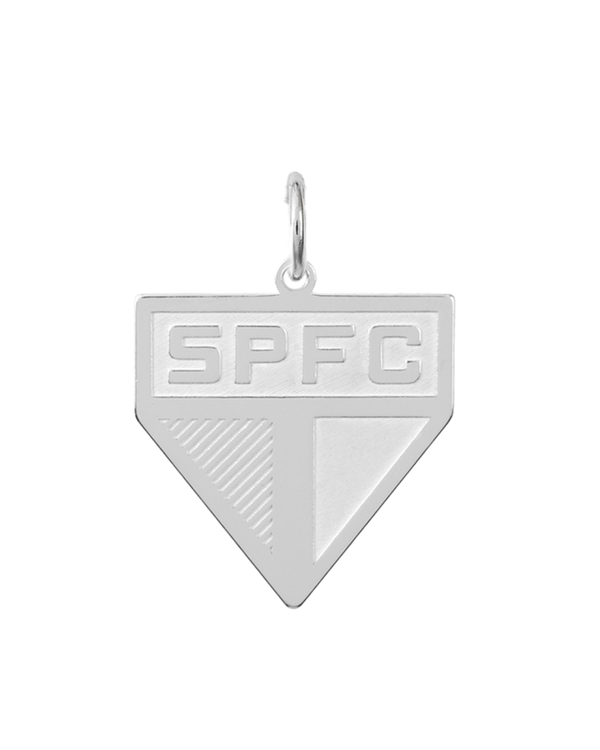 Pingente São Paulo Escudo em Prata 925