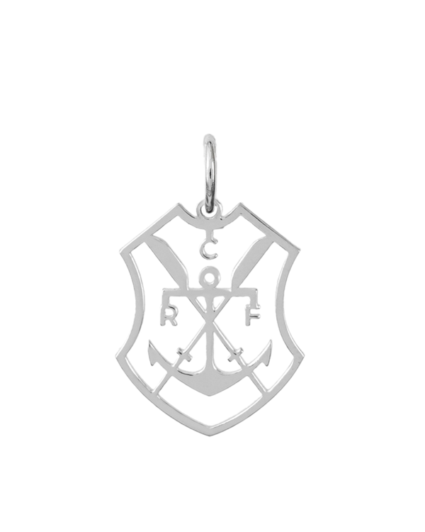 Pingente Flamengo Regatas em Prata 925