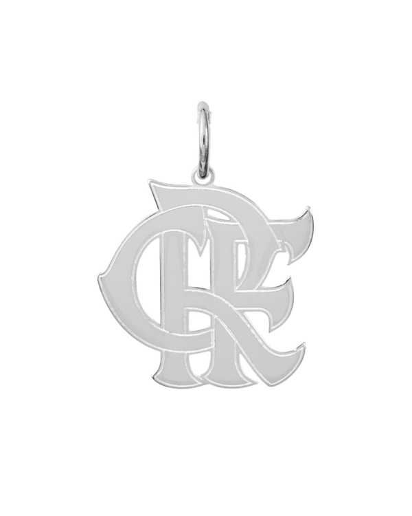 Pingente Flamengo CRF em Prata 925