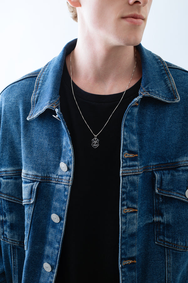 Pingente Flamengo Regatas em Prata 925