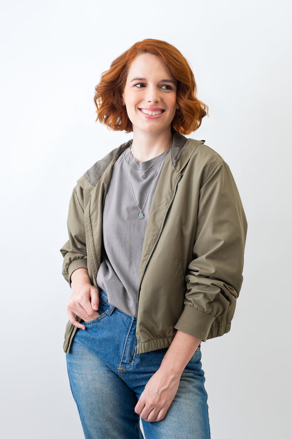 Pingente Palmeiras Escudo Mini em Prata 925 Colorido