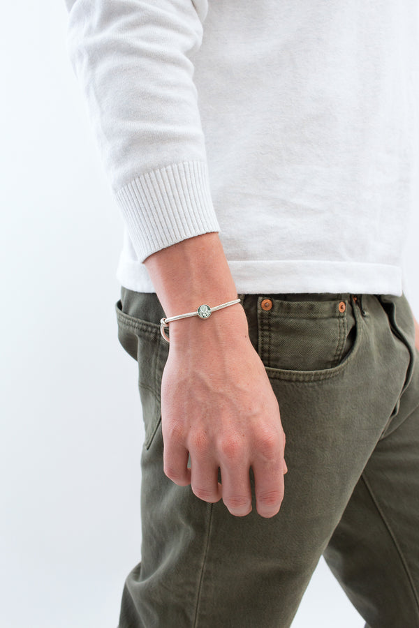 Berloque Palmeiras Escudo em Prata 925 Colorido