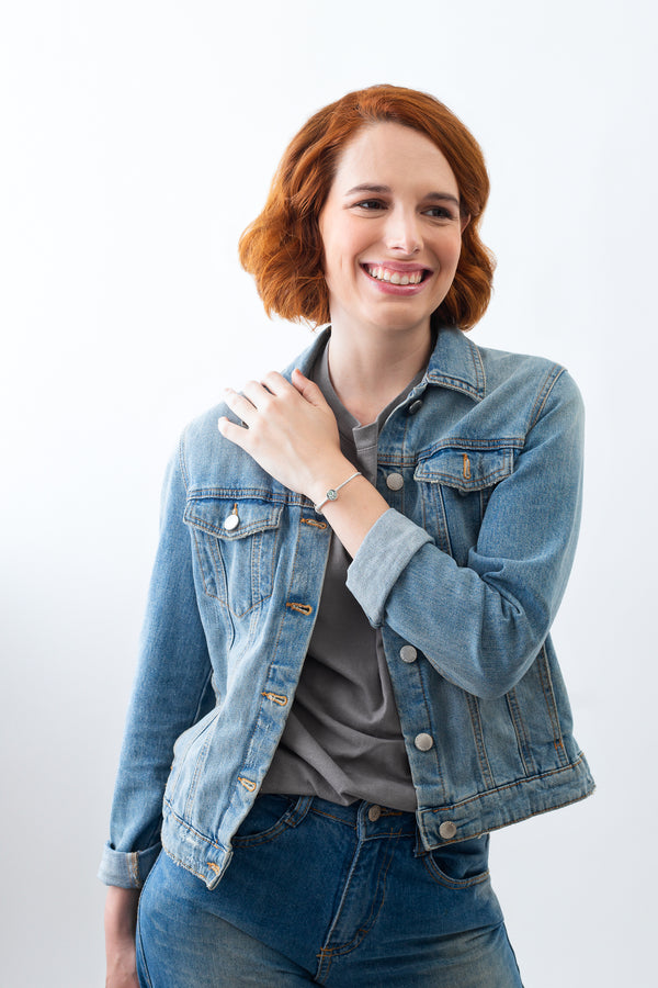 Berloque Palmeiras Escudo em Prata 925 Colorido + Pulseira