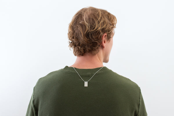 Escapulário Palmeiras Escudo e Savoia em Prata 925