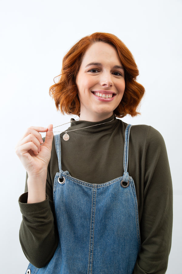 Pingente Palmeiras Escudo em Prata 925