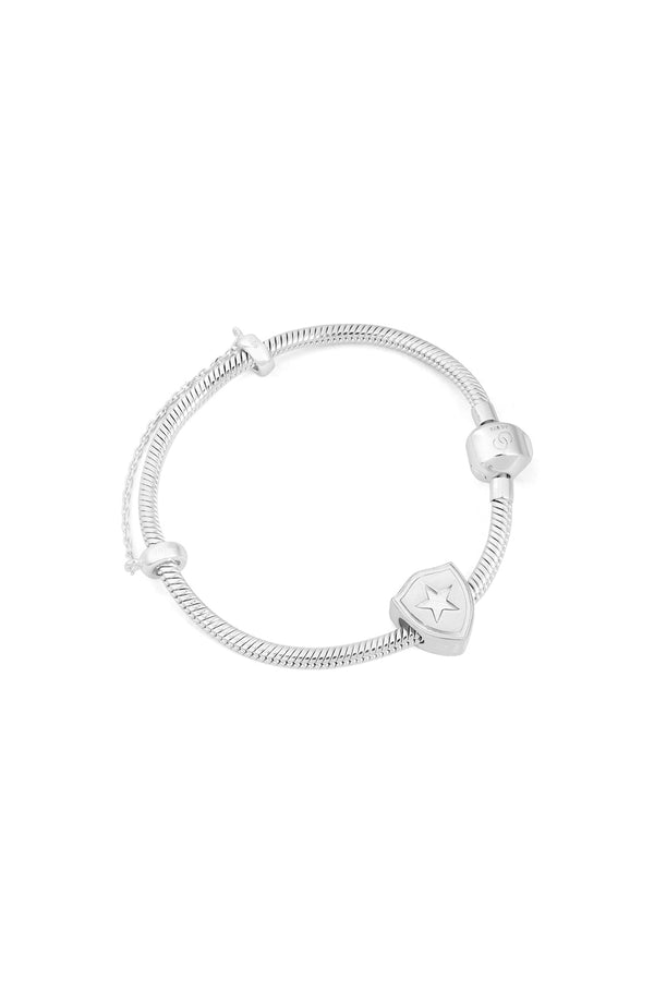 Berloque Botafogo Escudo em Prata 925 + Pulseira