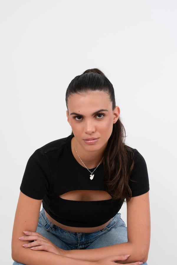 Pingente Athletico Escudo em Prata 925