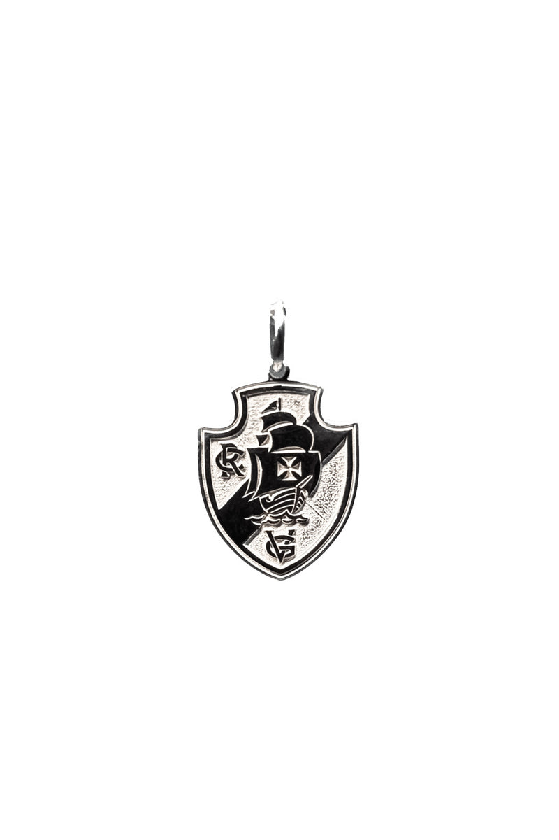 Pingente Vasco Escudo em Prata 925