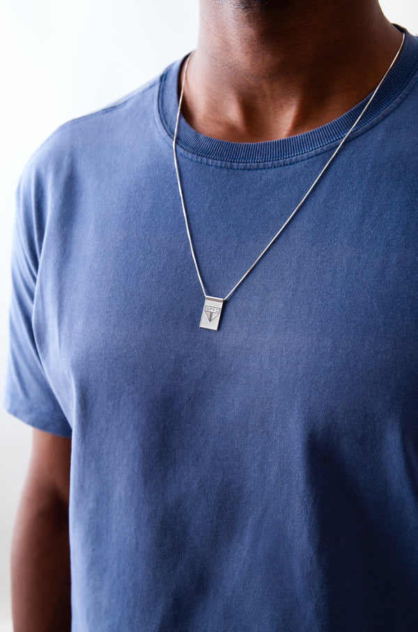 Escapulário São Paulo Escudo e Cruz em Prata 925