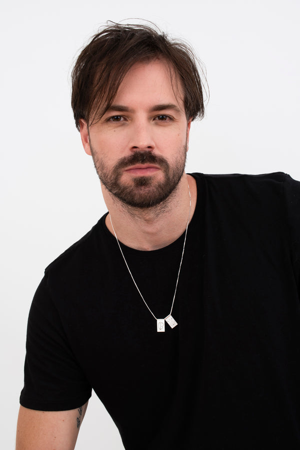 Escapulário Corinthians Escudo e CP em Prata 925