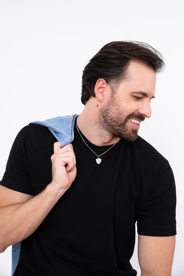 Pingente Botafogo Escudo em Prata 925