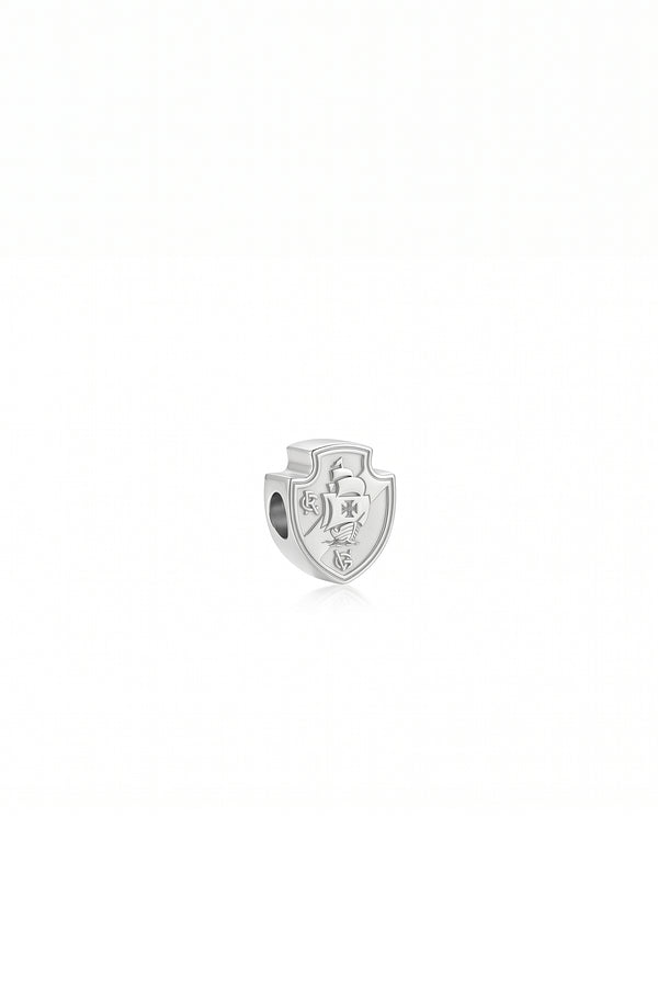 Berloque Vasco Escudo em Prata 925