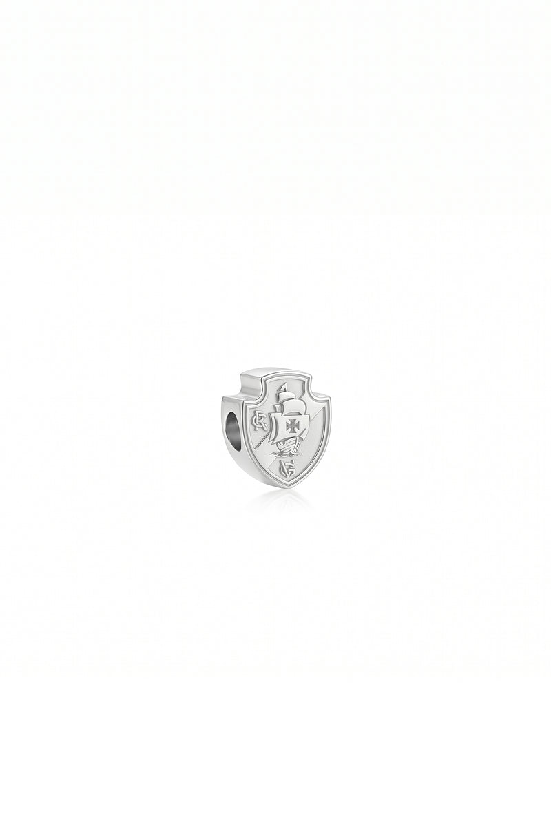 Berloque Vasco Escudo em Prata 925