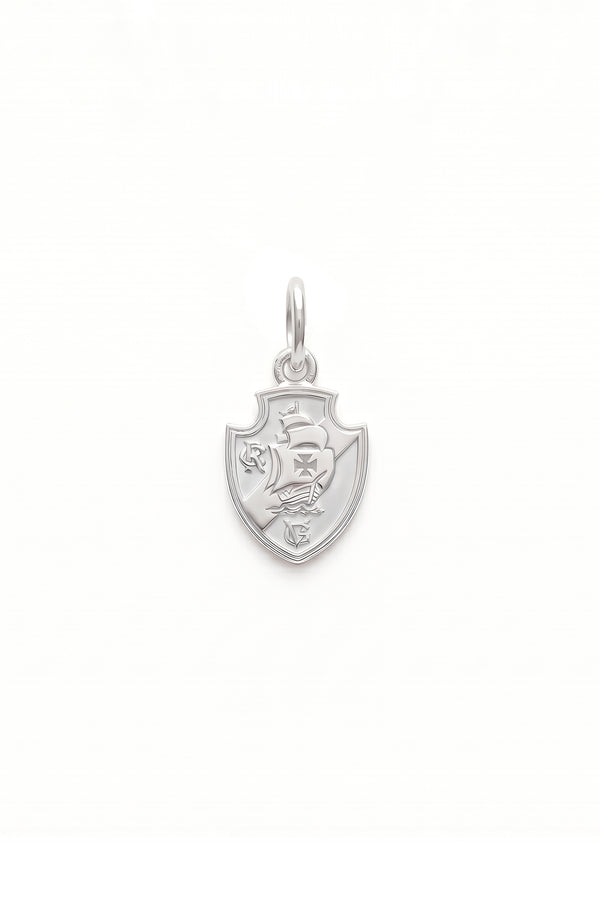 Pingente Vasco Escudo em Prata 925